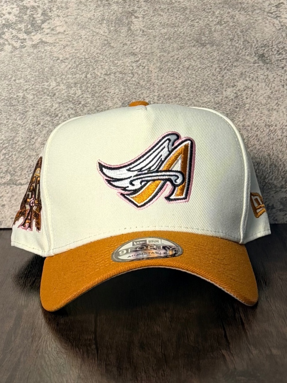 New Era 9FORTY LA Angels Winged-A 50th Anniversary Snapback A-Frame MLB Hat NWT